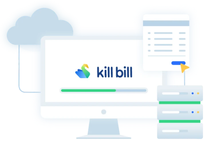 Illustration: Kill Bill installed on your own server or cloud