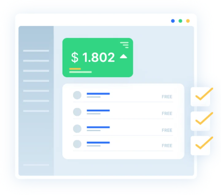 Illustration: savings on billing costs